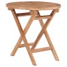 Table pliable de jardin 45 cm Bois de teck solide 537898537898