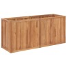 Lit surélevé de jardin 150x50x70 cm Bois de teck solide 537900537900