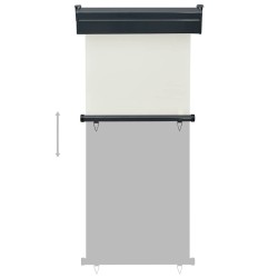 Auvent latéral de balcon 85x250 cm Crème 537905537905