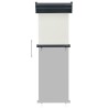 Auvent latéral de balcon 65x250 cm Crème 537909537909