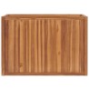Lit surélevé 100x50x70 cm Bois de teck solide 537913537913
