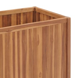 Lit surélevé 100x50x70 cm Bois de teck solide 537913537913