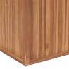 Lit surélevé 100x50x70 cm Bois de teck solide 537913537913