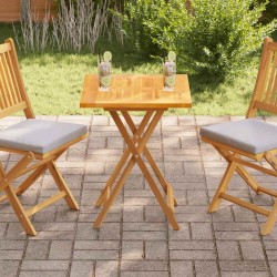 Dessus de table Bois de teck solide 60x60x2,5 cm 537914537914