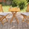 Dessus de table Bois de teck solide 60x60x2,5 cm 537914537914