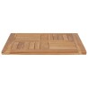 Dessus de table Bois de teck solide 60x60x2,5 cm 537914537914