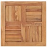 Dessus de table Bois de teck solide 60x60x2,5 cm 537914537914