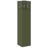 Lumière de chemin LED solaire 2 pcs Vert olive 537921537921