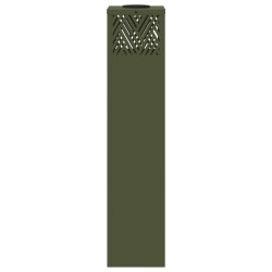 Lumière de chemin LED solaire 2 pcs Vert olive 537921537921