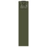 Lumière de chemin LED solaire 2 pcs Vert olive 537921537921