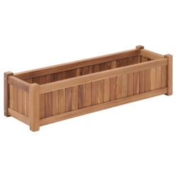 Lit surélevé 100x30x25 cm Bois de teck solide 537922537922