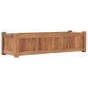 Lit surélevé 100x30x25 cm Bois de teck solide 537922537922