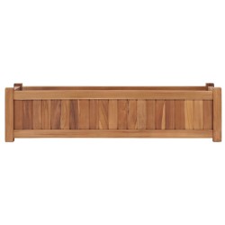 Lit surélevé 100x30x25 cm Bois de teck solide 537922537922