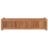 Lit surélevé 100x30x25 cm Bois de teck solide 537922537922