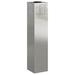 Lumière de chemin LED solaire 2 pcs Argenté Acier inoxydable 537923537923