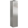 Lumière de chemin LED solaire 2 pcs Argenté Acier inoxydable 537923537923