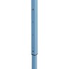Belvédère pliable avec 2 parois 5x5 m Bleu 537924537924