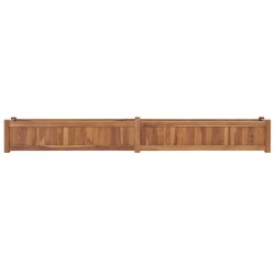 Lit surélevé 200x30x25 cm Bois de teck solide 537925537925