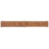 Lit surélevé 200x30x25 cm Bois de teck solide 537925537925