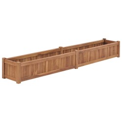 Lit surélevé 200x30x25 cm Bois de teck solide 537925537925