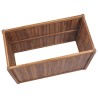 Lit surélevé 100x50x50 cm Bois de teck solide 537926537926