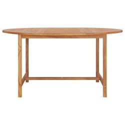 Table de jardin 150x76 cm Bois de teck solide 537929537929