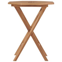 Table pliable de jardin 60x60x75 cm Bois de teck solide 537931537931