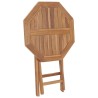 Table pliable de jardin 60x60x75 cm Bois de teck solide 537931537931