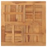 Dessus de table Bois de teck solide Carré 80x80x2,5 cm 537932537932