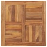Dessus de table Bois de teck solide 70x70x2,5 cm 537933537933