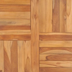Dessus de table Bois de teck solide 70x70x2,5 cm 537933537933