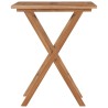 Table pliable de jardin 60x60x75 cm Bois de teck solide 537934537934