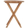 Table pliable de jardin 60 cm Bois de teck solide 537935537935