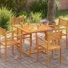 Dessus de table Bois de teck solide Carré 90x90x2,5 cm 537936537936