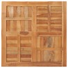 Dessus de table Bois de teck solide Carré 90x90x2,5 cm 537936537936