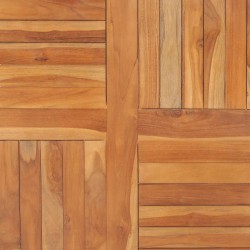 Dessus de table Bois de teck solide Carré 90x90x2,5 cm 537936537936