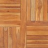 Dessus de table Bois de teck solide Carré 90x90x2,5 cm 537936537936