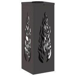 Lumière de chemin LED solaire 2 pcs Noir Acier laminé à froid 537939537939