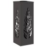 Lumière de chemin LED solaire 2 pcs Noir Acier laminé à froid 537939537939