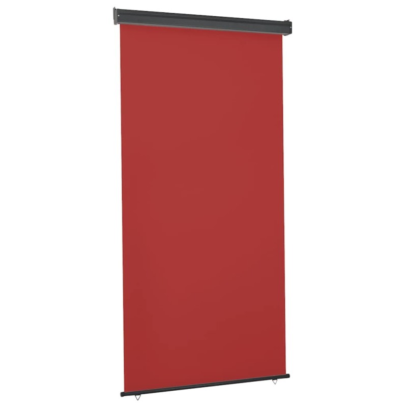 Auvent latéral de balcon 125x250 cm Rouge 537942537942