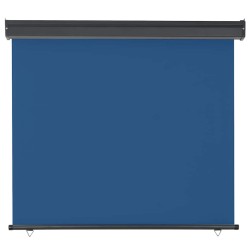 Auvent latéral de balcon 125x250 cm Bleu 537943537943