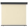 Auvent latéral de balcon 125x250 cm Crème 537944537944