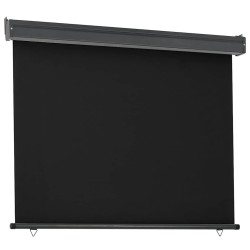 Auvent latéral de balcon 125x250 cm noir 537945537945