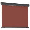 Auvent latéral de balcon 125x250 cm Marron 537949537949