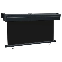 Auvent latéral de balcon 145x250 cm noir 537950537950
