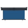 Auvent latéral de balcon 145x250 cm Bleu 537956537956