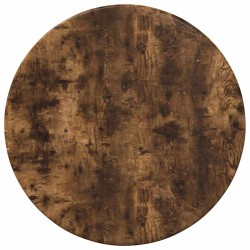 Plateau de table Chêne fumé Ø 30 x 1,5 cm Bois d'ingénierie 537957537957