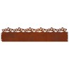 Bordures de pelouse 20 pcs Rouillé 103 x 0,05 x 22 cm 537978537978