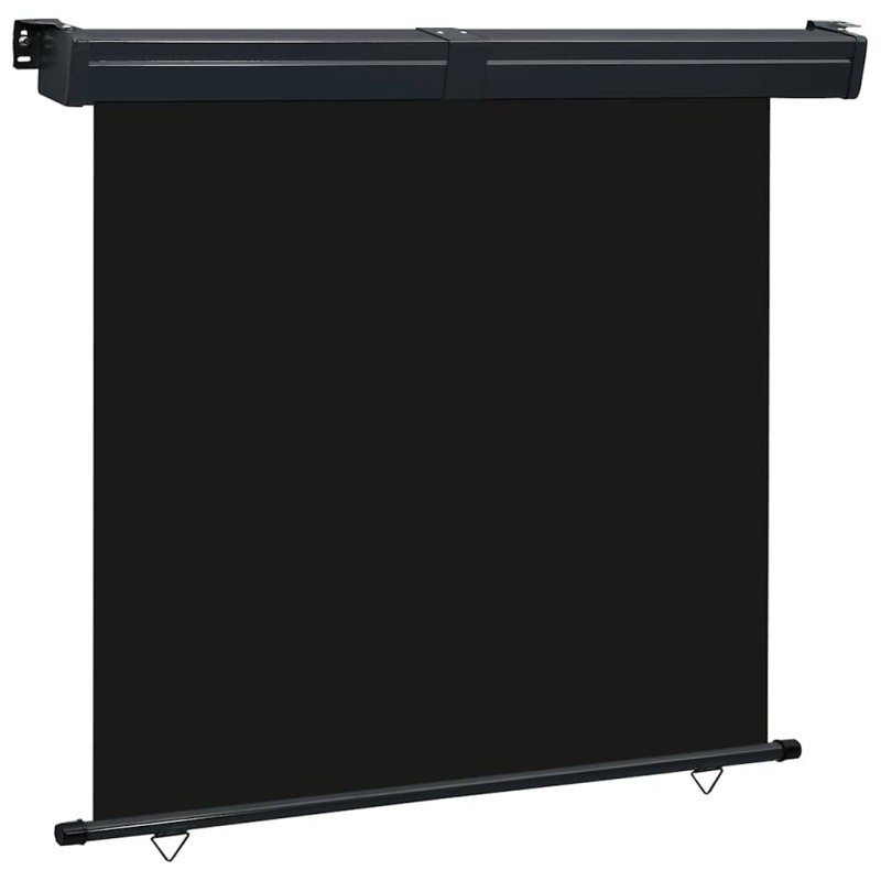 Auvent latéral de balcon 165x250 cm noir 537982537982