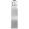 Lumière de chemin LED solaire 2 pcs Argenté Galvanisé 537985537985